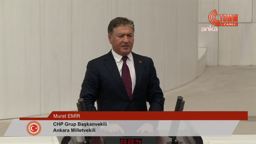 TBMM Genel Kurulu’nda emekli aylıklarına ilişkin düzenleme görüşmeleri sırasında CHP