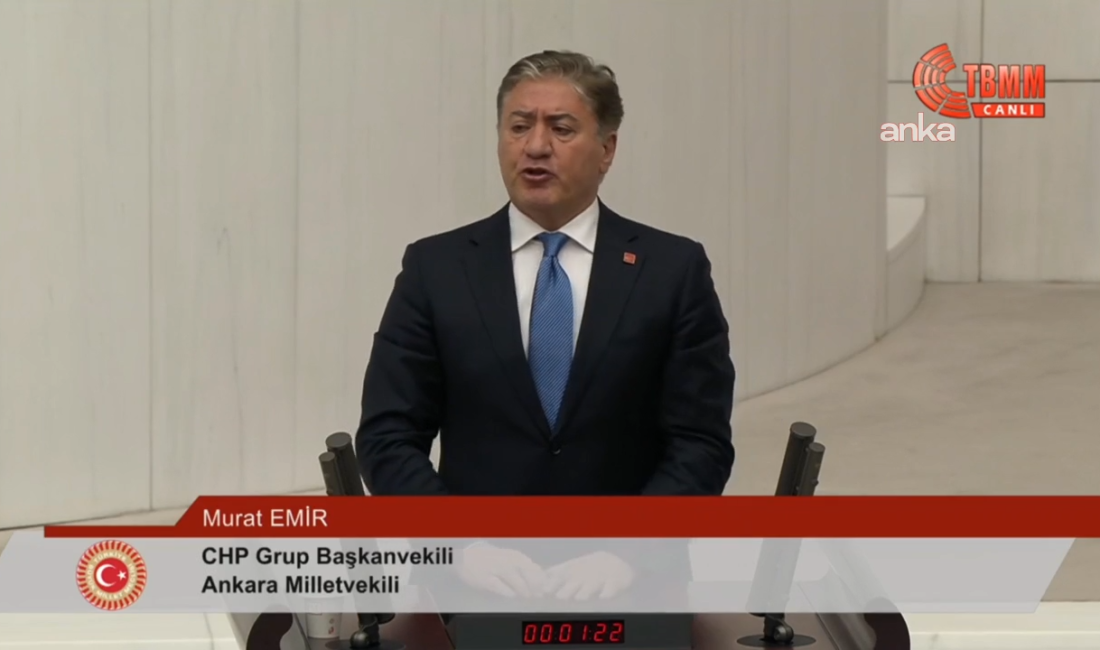 TBMM Genel Kurulu'nda AK Parti Grubu adına Kayseri Milletvekili Hulusi Akar'ın