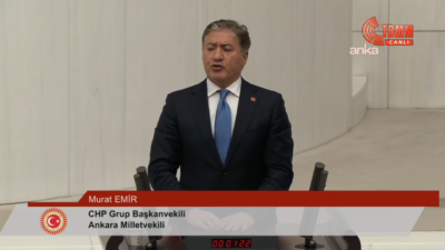 TBMM Genel Kurulu'nda AK Parti Grubu adına Kayseri Milletvekili Hulusi Akar'ın