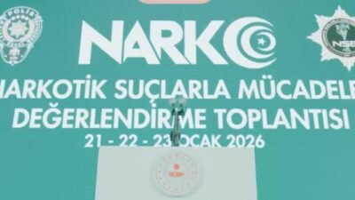 İçişleri Bakanı Ali Yerlikaya, narkotik birimleriyle 2025 değerlendirme toplantısında yaptığı