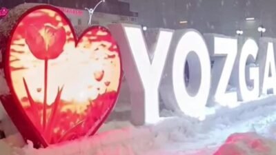 Yozgat’ta devam eden kötü hava koşulları nedeniyle eğitim öğretime verilen