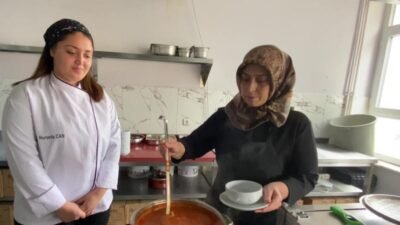Yozgat’ta kar yağışıyla birlikte etkisini artıran soğuk havalarda arabaşı geleneği