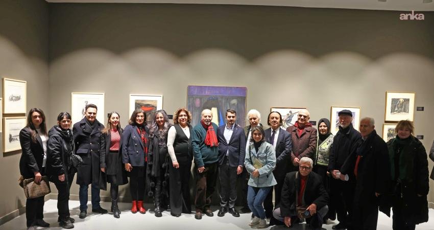 Çağdaş Türk resim sanatının önemli isimlerinden Zafer Gençaydın'ın "Özgür Aklın