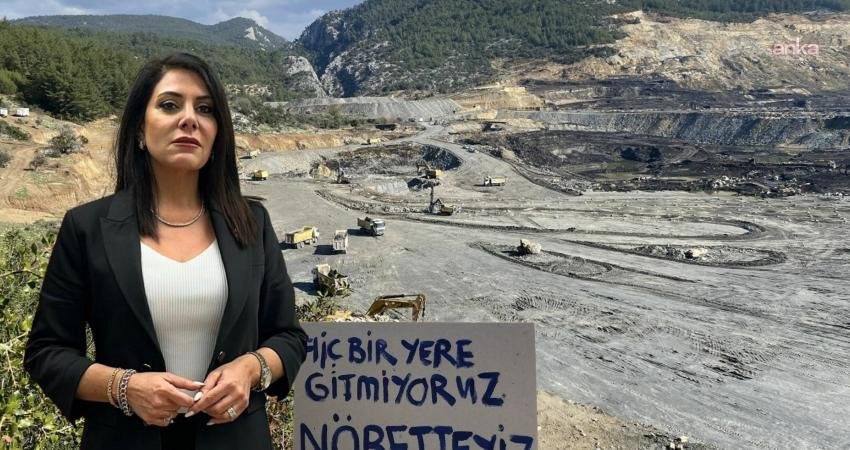 Zafer Partisi Genel Başkan Yardımcısı Esmaül Hüsna Aslan, partisinin Akbelen