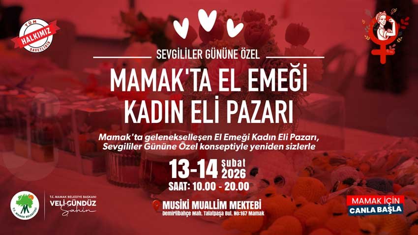 Mamak Belediyesi’nin kadın girişimciliğini desteklemek amacıyla hayata geçirdiği “El Emeği