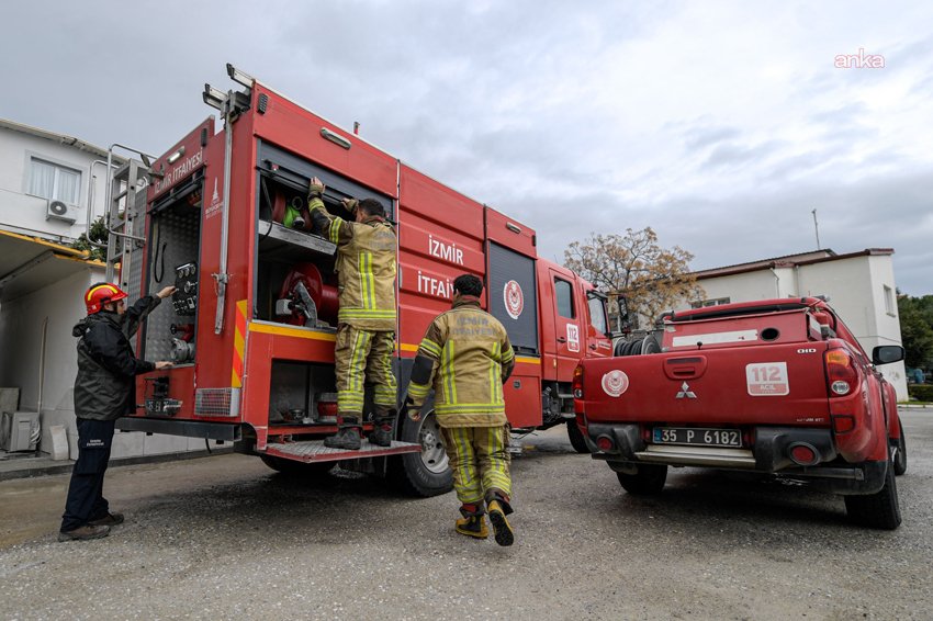 İzmir İtfaiyesi’nin 63’üncü istasyonu Şakran’da faaliyete başladı. Aliağa ile Çandarlı