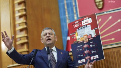 CHP Genel Başkanı Özgür Özel, alım gücünün emekliler, asgari ücretliler