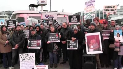 Adalet Peşinde Aileleri Platformu tarafından, 6 Şubat depremlerinde yaşamını yitirenler