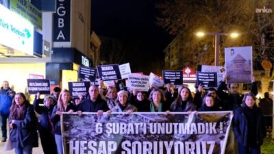6 Şubat depremlerinin üçüncü yılı nedeniyle Eskişehir Köprübaşı’nda bir araya