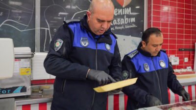Ankara Büyükşehir Belediyesi ile Etimesgut Belediyesi zabıta ekipleri, halk sağlığını