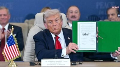 Gazze’deki barış anlaşmasına ilişkin çok sayıda soru işaretinin gölgesinde, ABD Başkanı Donald