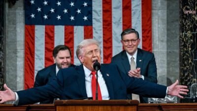 ABD Başkanı Trump’tan, İran’a sert mesaj: “Nükleer silaha sahip olmalarına asla izin vermeyeceğiz” ABD Başkanı Donald Trump, Kongre’de yaptığı "Birliğin Durumu" konuşmasında, İran’la