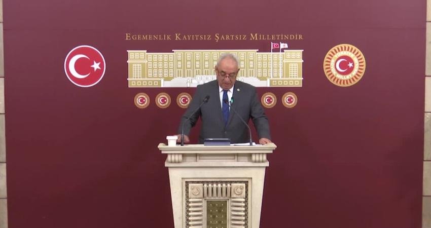 DSP Genel Başkanı Önder Aksakal, terör örgütü PKK lideri Abdullah