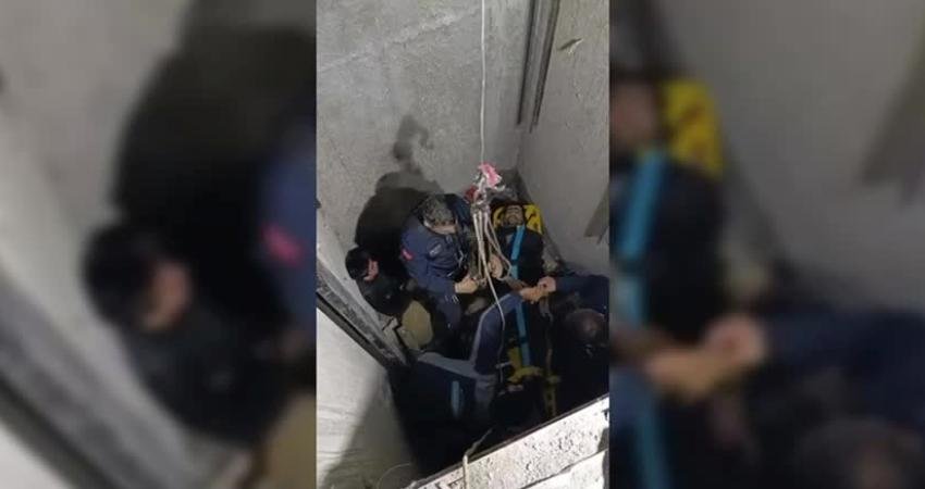 Adıyaman Belediyesi İtfaiye Müdürlüğü ekipleri, Turgutreis Mahallesi’nde meydana gelen iş