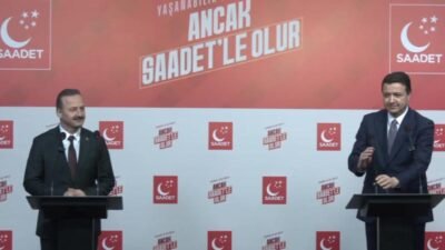 Anahtar Parti Genel Başkanı Yavuz Ağıralioğlu, Saadet Partisi Genel Başkanı