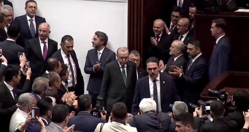 Cumhurbaşkanı ve AK Parti Genel Başkanı Recep Tayyip Erdoğan, "Lafa