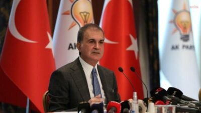 AK Parti Sözcüsü Ömer Çelik, İsrail hükümetinin Batı Şeria’ya yönelik