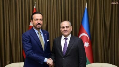 AK Parti Genel Başkan Yardımcısı Kürşad Zorlu, Bakü'de Yeni Azerbaycan Partisi