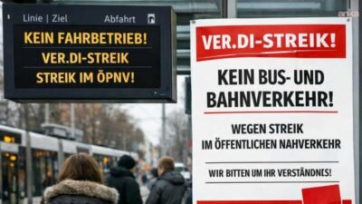 Almanya’da Ver.di Sendikası'na bağlı toplu taşıma çalışanları, hafta sonu otobüs,