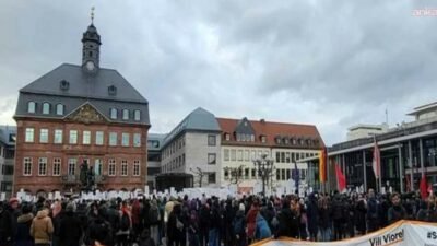 Hanau’da 19 Şubat 2020’de 9 kişinin hayatını kaybettiği ırkçı saldırının