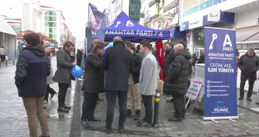 Anahtar Parti, Ümraniye 15 Temmuz Meydanı’nda pilot uygulama olarak başlattığı