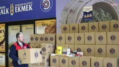 Ankara Büyükşehir Belediyesi (ABB), ramazan ayında ihtiyaç sahipleri ile hayırsever