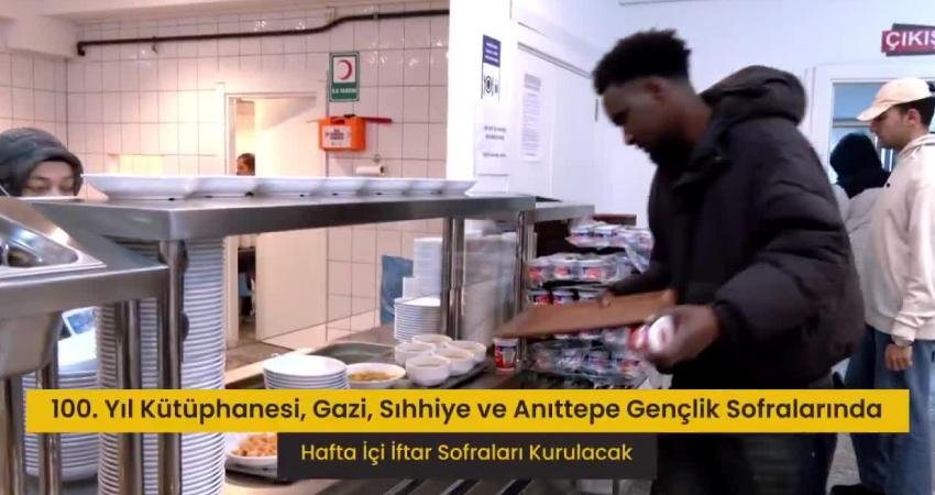 Ankara Büyükşehir Belediyesi, bu yıl da ramazan ayında öğrencileri iftar