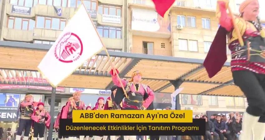 Ankara Büyükşehir Belediyesi, ramazan ayının manevi atmosferini Başkentlilerle buluşturmak amacıyla