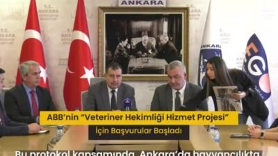 Ankara Büyükşehir Belediyesi’nin (ABB) kentteki hayvancılığı desteklemek amacıyla Ankara Veteriner