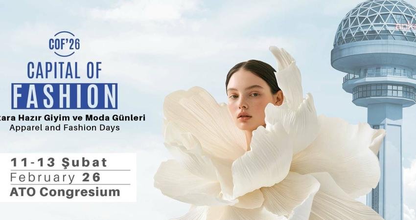 ATO Yönetim Kurulu Başkanı Baran: “Türk moda sektörünü, dünya modasına yön verecek bir noktaya taşımayı hedefliyoruz” Ankara Ticaret Odası’nın (ATO) da katkılarıyla düzenlenen, “Ankara Capital of Fashion (COF’26)”, Başkent’te kapılarını