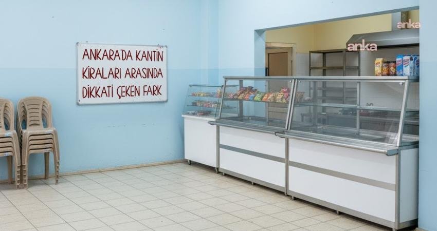Ankara’nın aynı ilçesinde, yaklaşık aynı öğrenci sayısına sahip okulların kantin