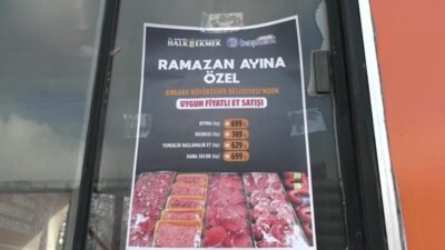 Ramazan ayının ilk gününde, vatandaşlar sabahın erken saatlerinde Ankara Büyükşehir