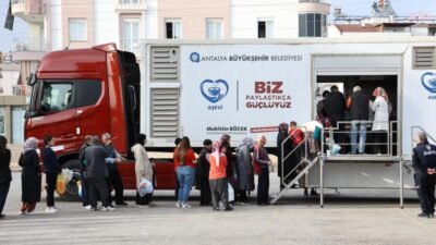 Ramazan hazırlıklarını tamamlayan Antalya Büyükşehir Belediyesi, sosyal belediyecilik çalışmaları kapsamında