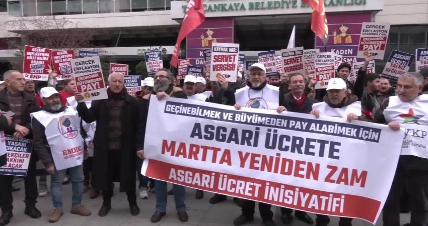 Asgari Ücret İnisiyatifi, "Asgari Ücrete Mart'ta yeniden zam" talebiyle Sakarya