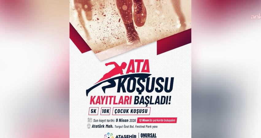 Ataşehir Ata Koşusu, 12 Nisan’da start alacak Ataşehir Belediyesi ev sahipliğinde ilk kez düzenlenecek "Ataşehir Ata Koşusu"