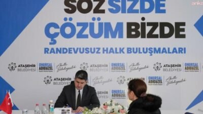 Ataşehir Belediyesi’nin "Söz Sizde Çözüm Bizde" sloganıyla hayata geçirdiği halk