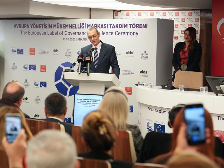 Etimesgut Belediyesi, Avrupa Konseyi tarafından verilen Avrupa Yönetişim Mükemmelliği Markası