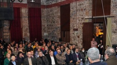 Ayvalık Belediye Başkanı Mesut Ergin, Sol Parti Ayvalık Örgütü tarafından