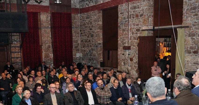 Ayvalık Belediye Başkanı Mesut Ergin, Sol Parti Ayvalık Örgütü tarafından