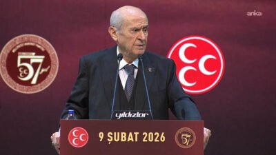 MHP Genel Başkanı Devlet Bahçeli, partisinin 57'nci kuruluş yıl dönümünde
