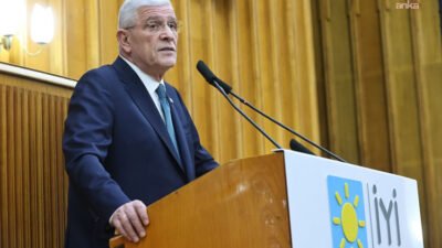 İYİ Parti Genel Başkanı Müsavat Dervişoğlu, MHP Genel Başkanı Devlet