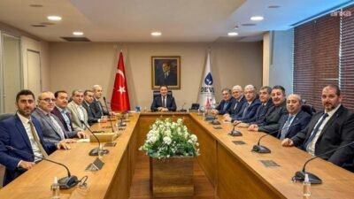 DEVA Partisi Genel Başkanı Ali Babacan, Partisi'nin Genel Merkezi’nde Tüm