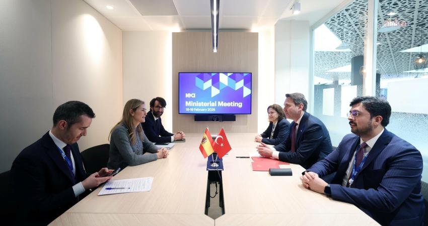 Enerji ve Tabii Kaynaklar Bakanı Alparslan Bayraktar, Uluslararası Enerji Ajansı