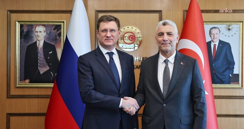 Ticaret Bakanı Ömer Bolat, Rusya Başbakan Yardımcısı Aleksandr Novak ile