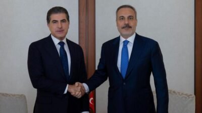Dışişleri Bakanı Hakan Fidan, Irak Kürt Bölgesel Yönetimi (IKBY) Başkanı