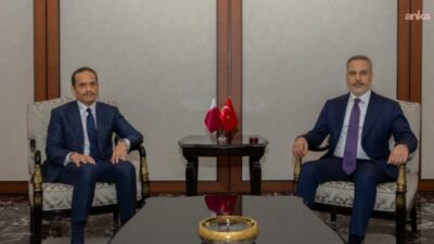 Dışişleri Bakanı Hakan Fidan, Katar Başbakanı ve Dışişleri Bakanı Şeyh