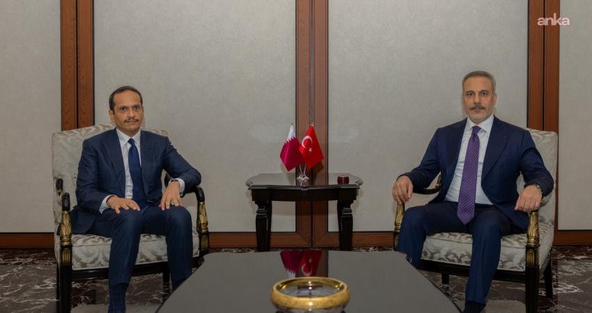 Dışişleri Bakanı Hakan Fidan, Katar Başbakanı ve Dışişleri Bakanı Şeyh