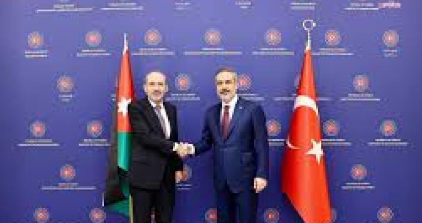 Dışişleri Bakanı Hakan Fidan, Ürdün Dışişleri Bakanı Ayman Safadi ile