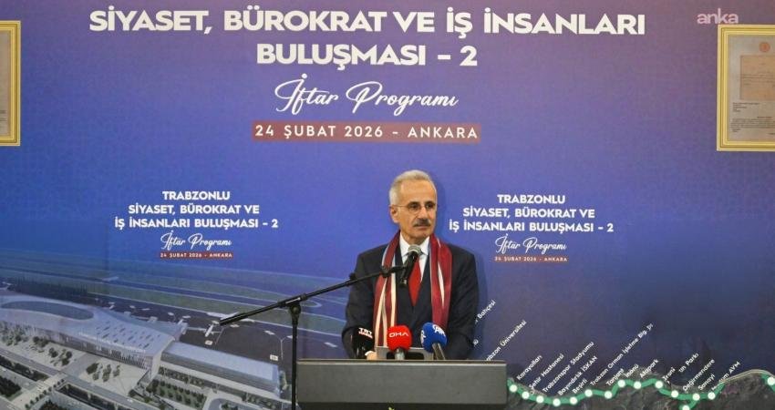 Bakan Uraloğlu: Trabzon-Samsun arası hızlı trenle 2 saate düşecek Ulaştırma ve Altyapı Bakanı Abdulkadir Uraloğlu, Trabzon Siyaset, Bürokrasi ve