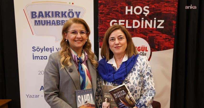 Bakırköy Muhabbeti’nin bu haftaki konuğu yazar Ayşe Övür oldu Bakırköy Belediyesi’nin her cuma İspirtohane Kültür Merkezi’nde düzenlediği "Bakırköy Muhabbeti"